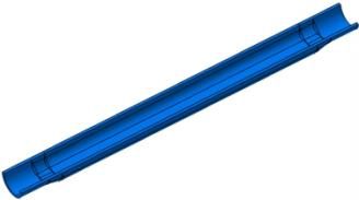 Banjo half, 12mm thickness